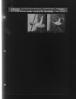 Co-ed waiting for Kennedy (2 Negatives), September 19-20, 1960 [Sleeve 47, Folder a, Box 25]